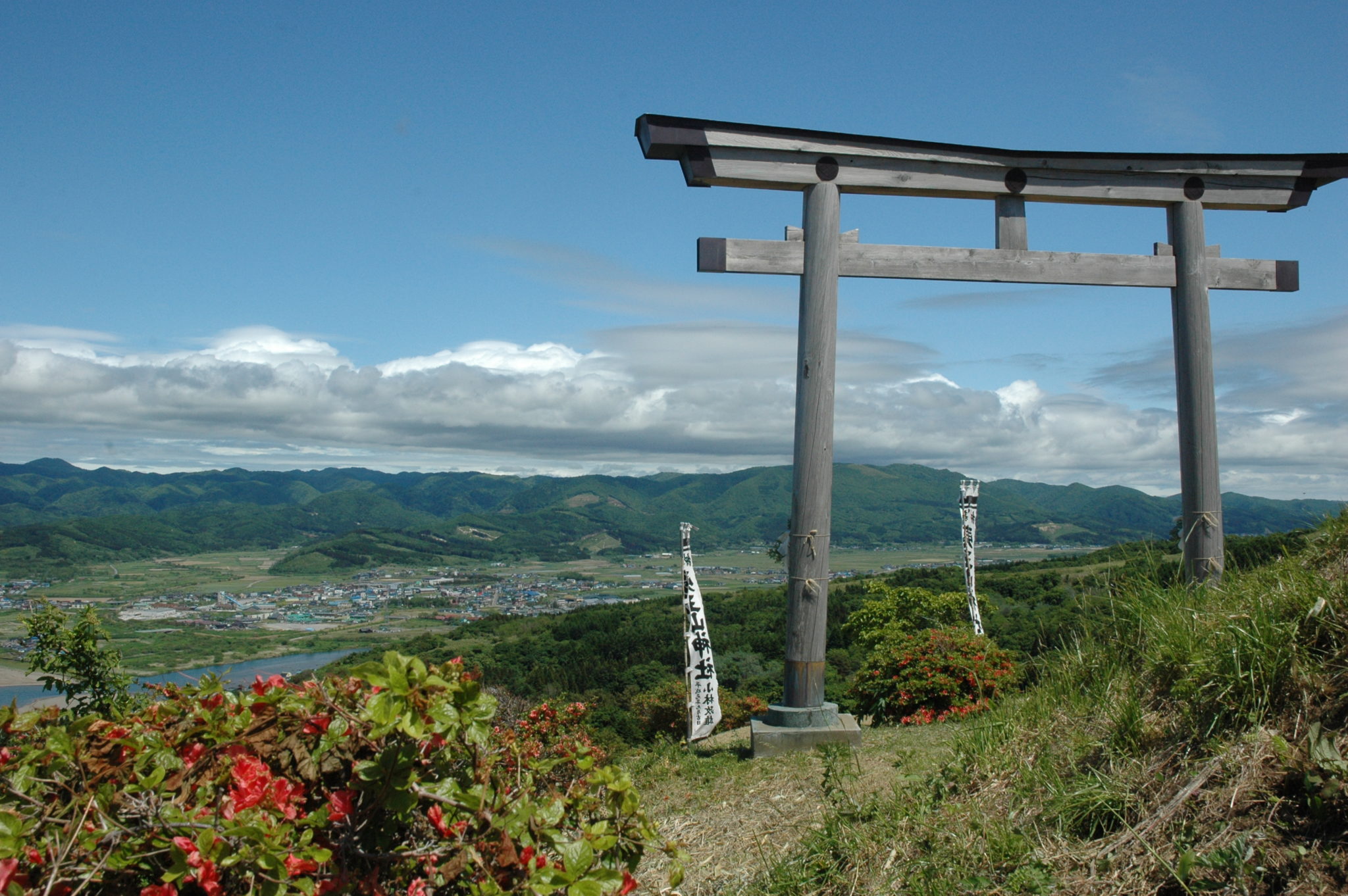 夷王山神社（勝山館跡）