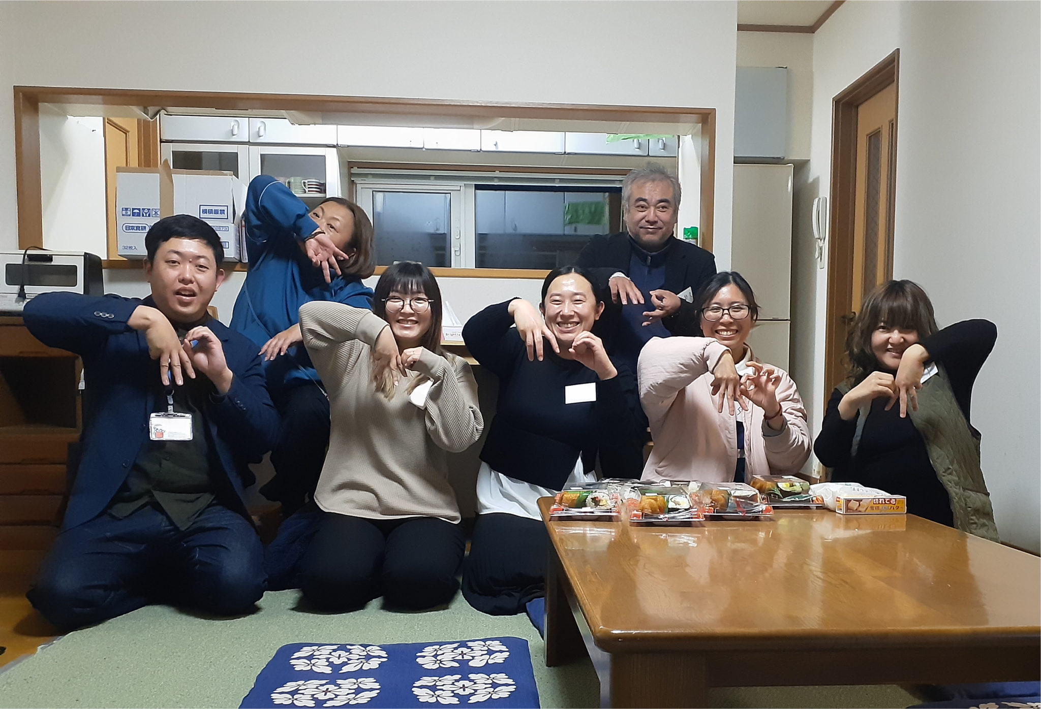 雄武町・住民交流会の様子